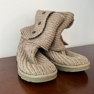 UGG Classic Cardy Knit boots